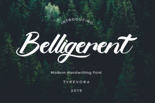 Belligerent: Bold Script for Distinctive Branding