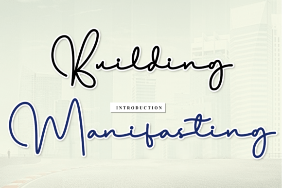 Building Manifasting: The Artisan Script Font