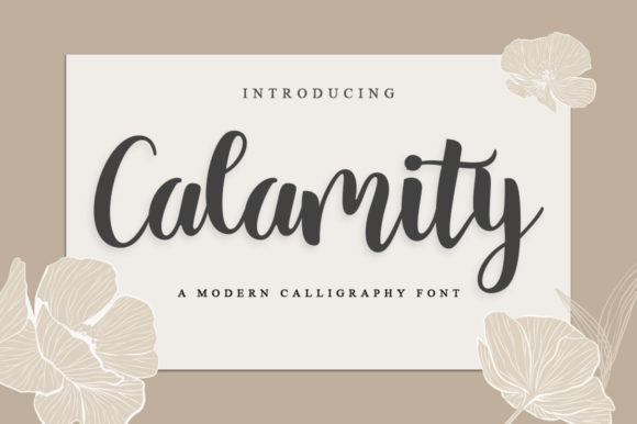 Calamity: More Than Just a Pretty Script Font