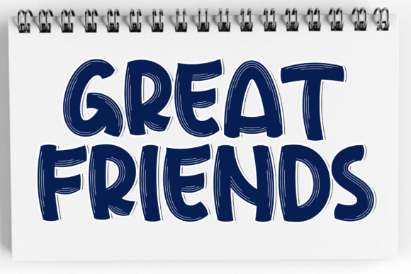 Great Friends: A Script Font with Artisanal Soul