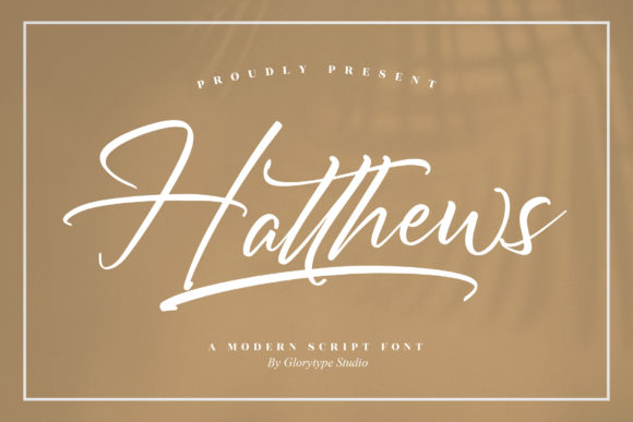Hatthews: A Script Font for Romantic and Stylish Designs