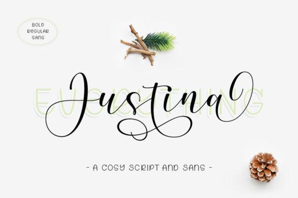 Justina Duo: A Modern Font Pairing for Elegant Design