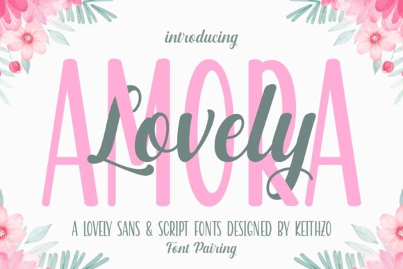 Lovely Amora: A Font for Moments That Matter
