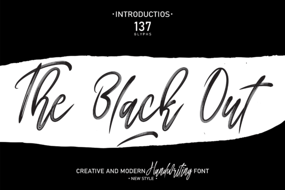 Refining Your Message with The Black out Font