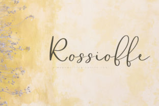 Rossioffe: Discovering a Font with Authentic, Artistic Vibe