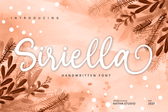 Siriella: The Handwritten Font That Feels Like a Personal Note