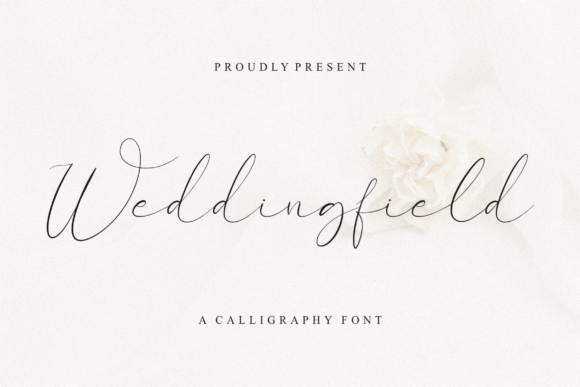 Weddingfield: A Script Font for Elegant Branding